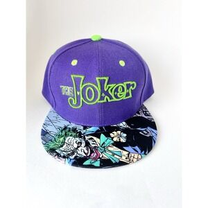 Six Flags Exclusive Batman The Joker‎ Baseball Cap Comic Park Souvenir